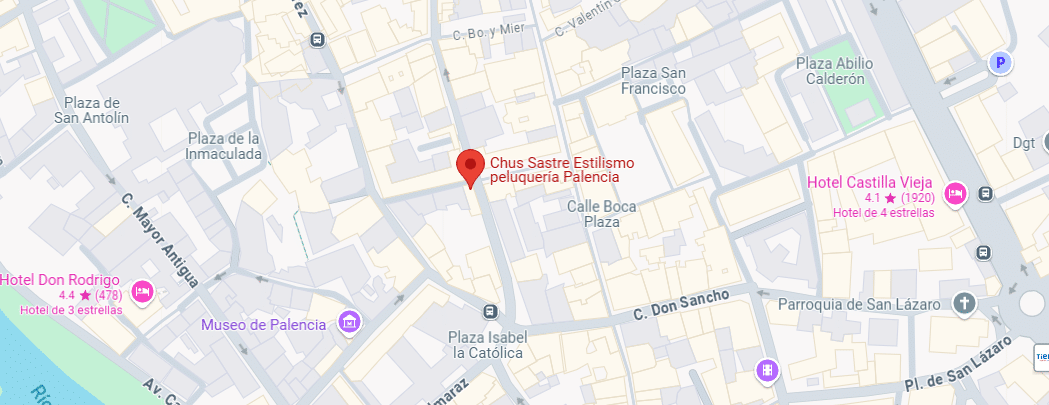 peluqueria en palencia Ubicación peluquería en palencia